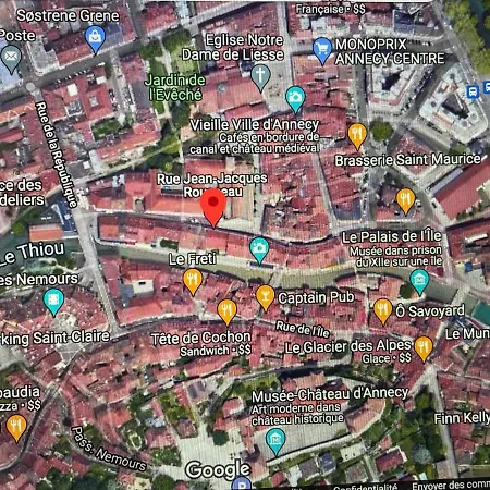 Bel Appartement, 2 Chambres, Coeur De Apartment Annecy